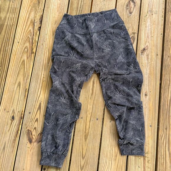 NWOT Rachel Zoe Stretchy Relaxed Joggers - Geometric Print - Women's Medium - Picture 1 of 7